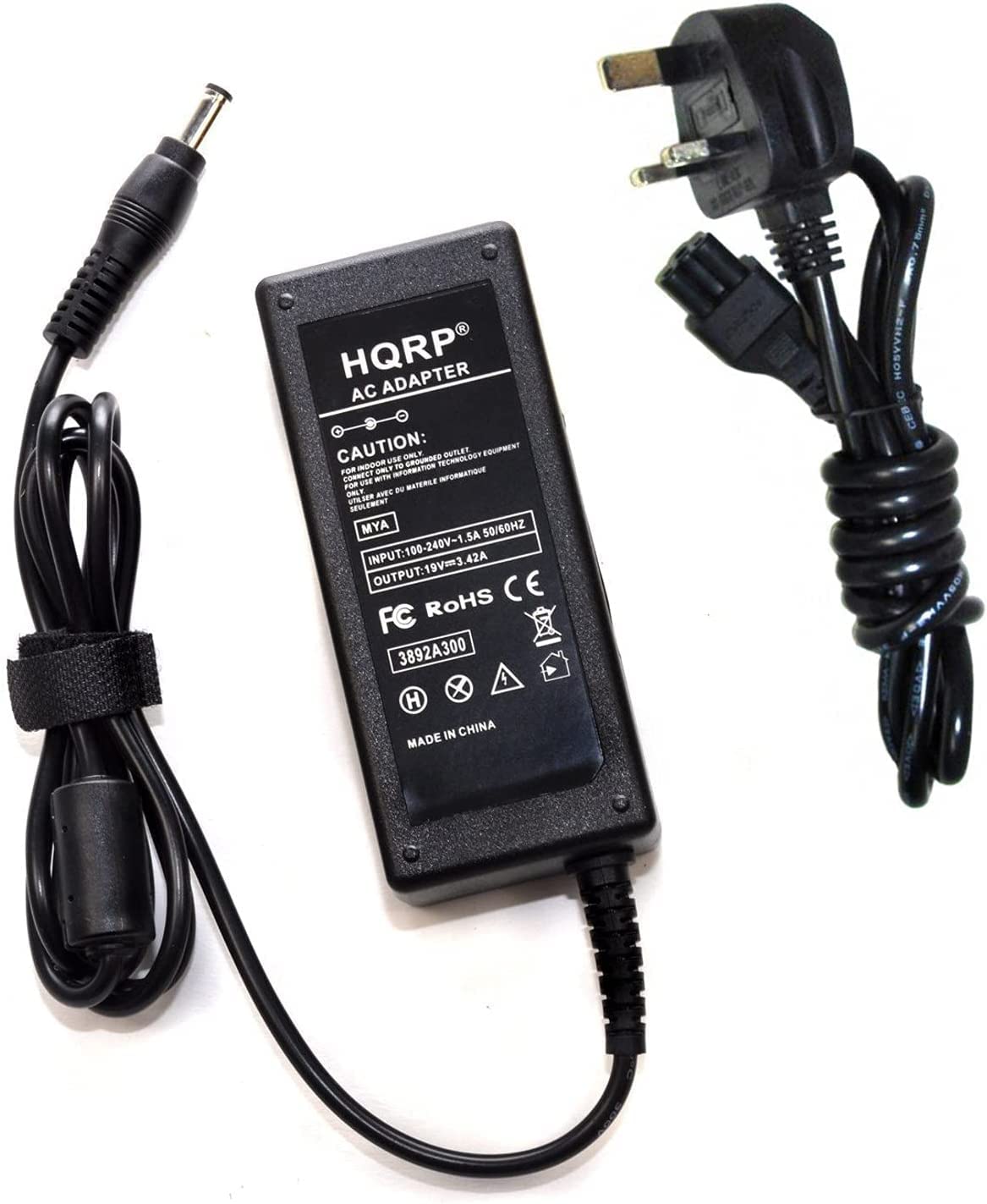 HQRP AC Adapter for HP Pavilion 20xi 22fi 22bw 22cwa 23cw 23bw